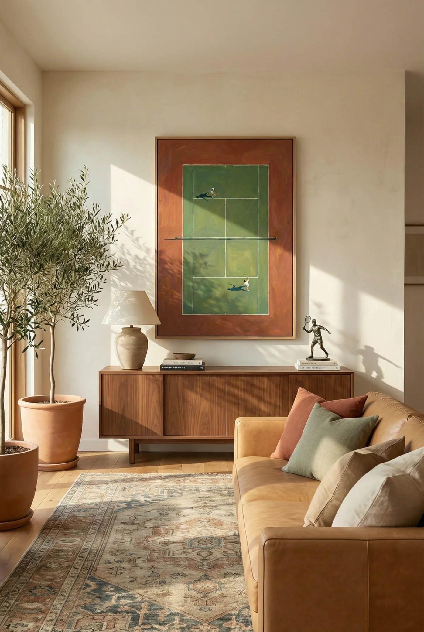 Match Point from Above